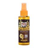 Vivaco Sun Argan Bronz Oil Tanning Oil SPF20 Pentru corp 100 ml