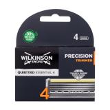 Wilkinson Sword Quattro Essential 4 Precision Trimmer Rezerve lame pentru bărbați Set