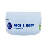 Nivea Baby Face & Body Soft Cream Cremă de zi pentru copii 200 ml