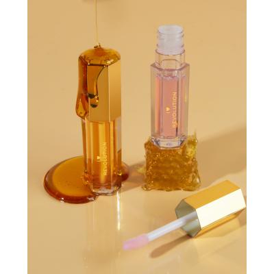 I Heart Revolution Honey Bear Lip Oil Ulei de buze pentru femei 4 ml Nuanţă Gold