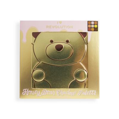I Heart Revolution Honey Bear Eyeshadow Palette Fard de pleoape pentru femei 9,9 g