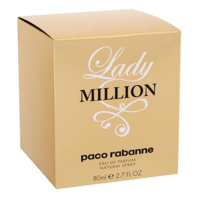 Paco Rabanne Lady Million Apă de parfum pentru femei 80 ml Sticla cu defect