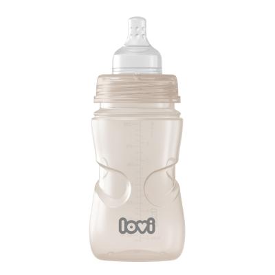 LOVI Trends Bottle 3m+ Beige Biberoane pentru copii 250 ml