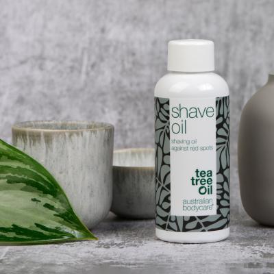Australian Bodycare Tea Tree Oil Shave Oil Cremă de ras pentru femei 80 ml