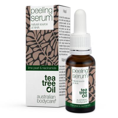 Australian Bodycare Tea Tree Oil Peeling Serum Ser facial pentru femei 30 ml