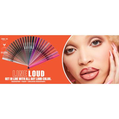 NYX Professional Makeup Line Loud Creion de buze pentru femei 1,2 g Nuanţă 35 No Wine Ing