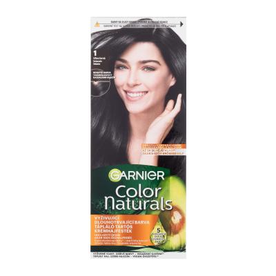 Garnier Color Naturals Vopsea de păr pentru femei 40 ml Nuanţă 1 Ultra Black