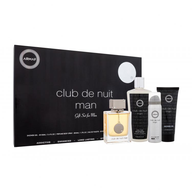 Armaf Club de Nuit Man Set cadou Apă de toaletă 105 ml + gel de duș 100 ml + deodorant 50 ml + șampon 250 ml