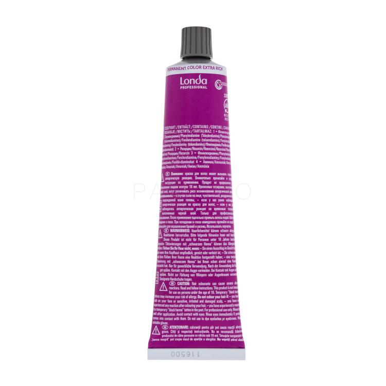 Londa Professional Permanent Colour Extra Rich Cream Vopsea de păr pentru femei 60 ml Nuanţă 7/18