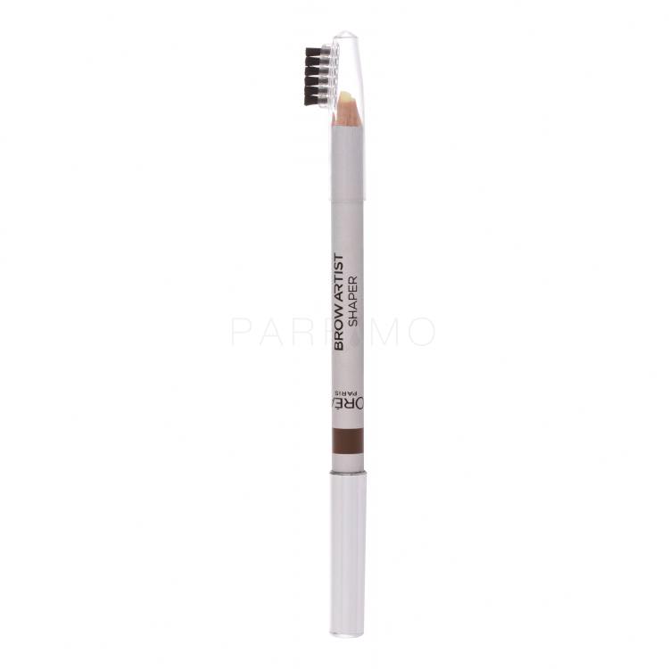 L&#039;Oréal Paris Brow Artist Shaper Creion pentru femei 1,2 g Nuanţă 03 Brunette