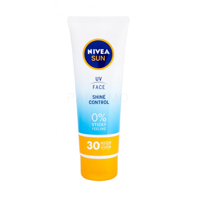 Nivea Sun UV Face Shine Control SPF30 Pentru ten pentru femei 50 ml