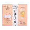 Shiseido Waso Clear Mega Set cadou Waso Clear Mega-Cremă hidratantă 50 ml + demachiant rapid 30 ml + cremă de ochi Waso Essence 0.3 ml + primer pentru pori Waso Poreless  0.3 ml