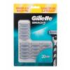 Gillette Mach3 Rezerve lame pentru bărbați 20 buc