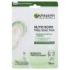 Garnier Skin Naturals Nutri Bomb Almond Milk + Hyaluronic Acid Mască de față pentru femei 1 buc