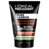 L&#039;Oréal Paris Men Expert Pure Carbon Anti-Imperfection 3in1 Gel demachiant pentru bărbați 100 ml