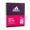 Adidas Fruity Rhythm For Women Set cadou deodorant în sticlă 75 ml + spray deo 150 ml