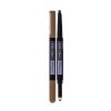 Maybelline Express Brow Satin Duo Creion pentru femei 0,71 g Nuanţă Dark Blonde