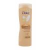 Dove Body Love Care + Visible Glow Self-Tan Lotion Autobronzant pentru femei 400 ml Nuanţă Light to Medium