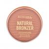 Rimmel London Natural Bronzer Ultra-Fine Bronzing Powder Bronzante pentru femei 14 g Nuanţă 001 Sunlight