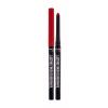 Rimmel London Lasting Finish Exaggerate Creion de buze pentru femei 0,35 g Nuanţă 024 Red Diva