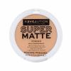 Revolution Relove Super Matte Powder Pudră pentru femei 6 g Nuanţă Warm Beige