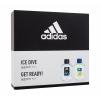Adidas Ice Dive Set cadou Apă de toaletă 100 ml + apă de toaletă Get Ready! 100 ml
