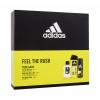 Adidas Pure Game Set cadou Apă de toaletă 100 ml + gel de duș  250 ml + deodorant 150 ml