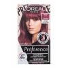 L&#039;Oréal Paris Préférence Vivid Colors Vopsea de păr pentru femei 60 ml Nuanţă 5.260 Violet