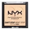 NYX Professional Makeup Can&#039;t Stop Won&#039;t Stop Mattifying Powder Pudră pentru femei 6 g Nuanţă 02 Light