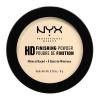 NYX Professional Makeup High Definition Finishing Powder Pudră pentru femei 8 g Nuanţă 02 Banana