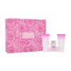 Versace Bright Crystal Set cadou Apă de toaletă 50 ml + loțiune de corp 50 ml + gel de duș 50 ml