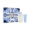 Dolce&amp;Gabbana Light Blue Set cadou Apă de toaletă 100 ml + cremă de corp 50 ml + apă de toaletă 10 ml