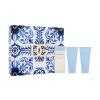 Dolce&amp;Gabbana Light Blue Set cadou Apă de toaletă 50 ml + cremă de corp 50 ml + gel de duș 50 ml