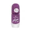Essence Gel Nail Colour Lac de unghii pentru femei 8 ml Nuanţă 54 Plum It Up