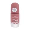 Essence Gel Nail Colour Lac de unghii pentru femei 8 ml Nuanţă 08 The Final Rose