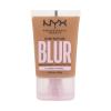 NYX Professional Makeup Bare With Me Blur Tint Foundation Fond de ten pentru femei 30 ml Nuanţă 16 Warm Caramel