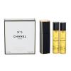 Chanel No.5 3x 20 ml Apă de parfum pentru femei Rasucire flacon 20 ml