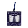 The Indulgent Bathing Co. Starry Nights Sleep Well Travel Set Set cadou Loțiune de corp Lavender And Lime Flower Body Lotion 50 ml + gel de duș Lavender &amp; Lime Flower Body Wash 50 ml + burete de baie Luxury Shower Puff 1 buc.