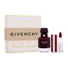 Givenchy L&#039;Interdit Rouge Set cadou Apă de parfum 50 ml + ruj de buze Le Rouge Deep Velvet 3,4 g 37 Rouge Grainé