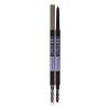 Maybelline Express Brow Ultra Slim Creion pentru femei 9 g Nuanţă 1.5 Taupe