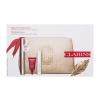 Clarins Mascara Supra Volume Set cadou Mascara Supra Volume 8 ml + crema de ochi Total Eye Lift 3 ml + SOS Lashes Serum Mascara 3 ml + geanta cosmetica