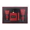 Mauboussin Pour Lui In Red Set cadou Apă de parfuma 100 ml + gel de duș 90 ml + apă de parfum 20 ml + gel de duș 50 ml