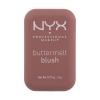NYX Professional Makeup Buttermelt Blush Fard de obraz pentru femei 5 g Nuanţă 09 Feeling Butta