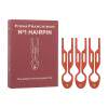Fiona Franchimon Nº1 Hairpin Clemă de păr pentru femei Nuanţă Ruby Red Set