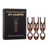 Fiona Franchimon Nº1 Hairpin Clemă de păr pentru femei Nuanţă Brown Set
