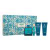 Versace Eros Set cadou Apă de parfum 100 ml + apă de parfum 10 ml + gel de duș 75 ml + balsam după ras 75 ml