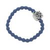 By Eloise London Bling Charms Dog Elastice de păr pentru femei 1 buc Nuanţă Dove Blue