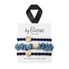 By Eloise London Set Denim Days Elastice de păr pentru femei 1 buc