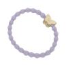 By Eloise London Gold Butterfly Elastice de păr pentru femei 1 buc Nuanţă Lavender
