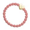 By Eloise London Gold Heart Elastice de păr pentru femei 1 buc Nuanţă Coral